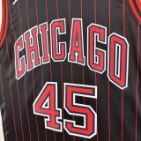 Chicago Bulls JORDAN Black  #45 JORDAN  1:1 Quality NBA Jerseys  2026