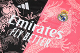 Real Madrid Training  Tracksuit Pink Black  (Kids And Man )  1:1  25-26