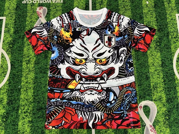 Japan Funny face Special Edition Fans 1:1 Quality Soccer Jersey  25-26
