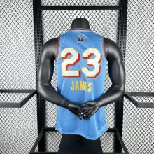 ALL STAR baby blue ##23 JAMES  NBA  Jerseys  2025
