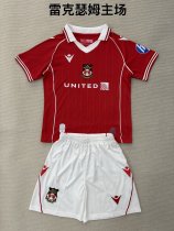 Wrexham Home Fans  (Kids and Man)  1:1 Quality Soccer Jersey  25-26