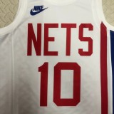 Brooklyn Nets Retro  White  #10  SIMMONS 1:1 Quality NBA  Season Jerseys 2023