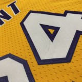 Los Angeles Lakers Yellow  Kobe  #24 BRYANT   NBA Jerseys  2008-2009