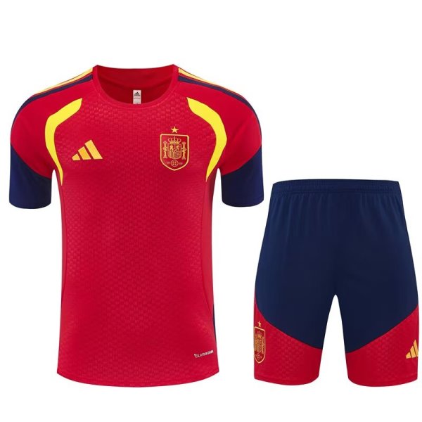 spain Training  Fans Kits Red (Kids And Man 16-2XL) 1:1 Quality Soccer Jersey 26-27 (2026)