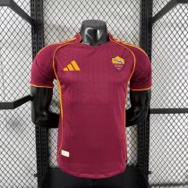 Roma Home Player 1:1 Quality Soccer Jersey   25-26