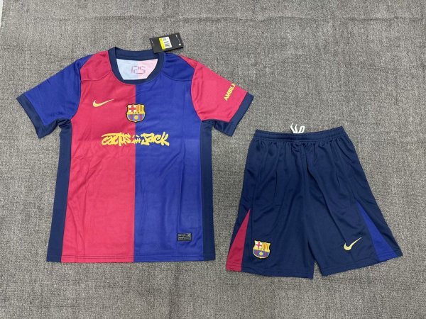 Barcelona Home Special Edition  kids 24-25