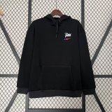 barcelona Hoodie Black Jacket  Tracksuit  1:1 Quality Soccer Jersey  25-26