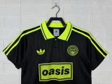 Adidas Clover T-shirt  Black Fans 1:1 Quality Soccer Jersey  25-26