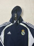 Real Madrid Windbreaker Sets With pants White 1:1 Quality Soccer Jersey  2010-2011