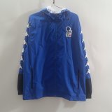 Retro italy  Windbreaker home blue 1:1 Quality Soccer Jersey  25-26