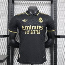 Real Madrid  third away black Player  1:1 Quality Soccer Jersey   24-25