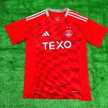 Aberdeen home fans 1:1 Quality Soccer Jersey  24-25