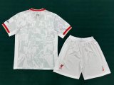 Liverpool third away  Fans suit  1:1 Quality Soccer Jersey   24-25