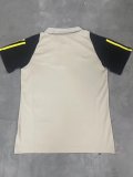 Flamenco grey POLO Fans  1:1 Quality Soccer Jersey  24-25