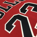 Chicago Bulls Red #23 JORDAN 1:1 Quality NBA  Season Jerseys  75 Year