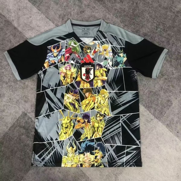 Japan Special Edition gold  Saint Seiya Fans 1:1 Quality Soccer Jersey  25-26