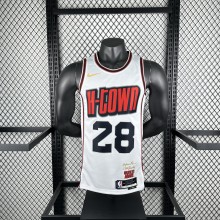 Houston Rockets  City Edition White #28 SENGUN 1:1 Quality NBA  Season Jerseys 2025