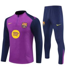 Barcelona player Training  Tracksuit  Long Yollow (Kids And Man )  1:1  25-26