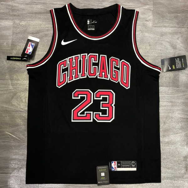 Chicago Bulls Black #23 JORDAN 1:1 Quality NBA  Season Jerseys
