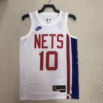Brooklyn Nets Retro  White  #10  SIMMONS 1:1 Quality NBA  Season Jerseys 2023