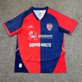 Cagliari Home  Fans 1:1 Quality Soccer Jersey 25-26