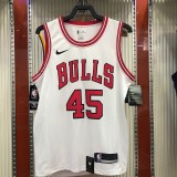 Chicago Bulls White #45 JORDAN 1:1 Quality NBA  Season Jerseys