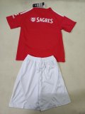 Benfica  home  Kids 1:1 Quality Soccer Jersey   24-25