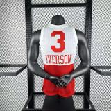 Philadelphia 76ers  Retro  #3 IVERSON  NBA Jerseys  2025