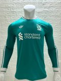 Liverpool Third Away Long Sleeve  player  1:1 Quality Soccer Jersey 25-26