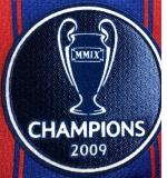 Retro Barcelona Home Long Sleeve 1:1 Quality Soccer Jersey  2009-2010