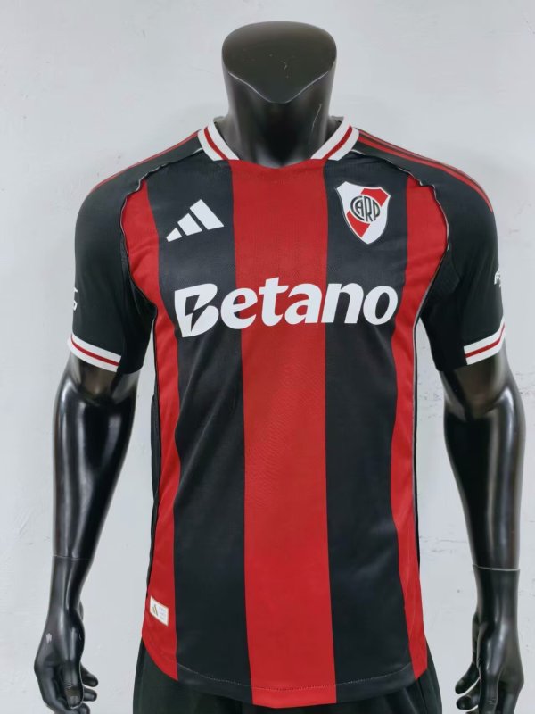 River Plate  Away  Player   25-26  1:1 Quality Soccer Jersey