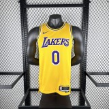 Los Angeles Lakers Yellow #0 WESTBROOK 1:1 Quality NBA Season Jerseys 2023