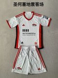 San Jose Earthquakes away kids   1:1 Quality Soccer Jersey   24-25