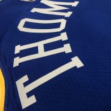 Golden State Warriors Blue Retro  #11 THOMPSON 1:1 Quality NBA Season Jerseys 2024