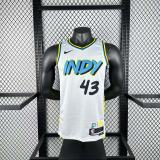 Indiana Pacers City Edition  #43 SIAKAM  NBA Jerseys  2025