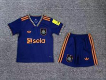 Newcastle Third Away  kids 1:1 Quality Soccer Jersey  25-26