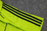 Real Madrid  Polo Fans Green 1:1 Quality Soccer Jersey  25-26
