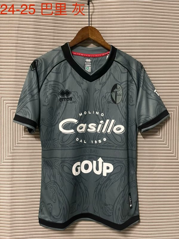 Bari  fourth  Away Fans 1:1 Quality Soccer Jersey  24 -25