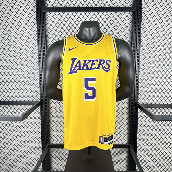 Los Angeles Lakers   #5 AYTON NBA Jerseys  2023