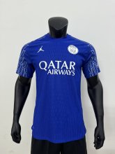 PSG Paris third away blue Special Edition Player  1:1 Quality Soccer Jersey    24-25