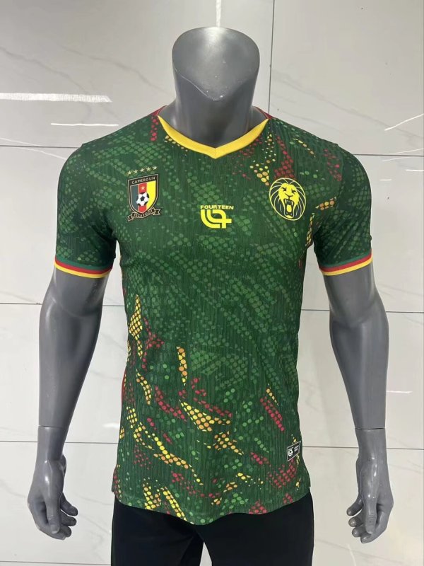 Cameroon Home  Player 1:1 Quality Soccer Jersey 26-27 (2026)
