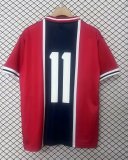 Retro PSG Paris  Away No. 11 1:1 Quality Soccer Jersey  1975