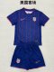 Usa Away Kids 1:1 Quality Soccer Jersey   25-26 (16-2XL)
