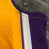 Los Angeles Lakers Yollow  Kobe  #8 BRYANT V-neck  1:1 Quality NBA Season Jerseys  1999-2000