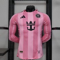 Inter Miami home long  Player 1:1 Quality Soccer Jersey  25-26