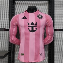 Inter Miami home long  Player 1:1 Quality Soccer Jersey  25-26