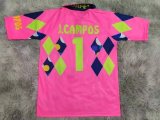 Retro Mexico Goalkeeper #1 J.campos 1:1 Quality Soccer Jersey 1992-1993