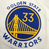 Golden State Warriors White V-Neck  #33 WISEMAN 1:1 Quality NBA Season Jerseys 2020