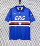 Retro Sampdoria Fans 1:1 Quality Soccer Jersey 1993-1994