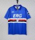 Retro Sampdoria Fans 1:1 Quality Soccer Jersey 1993-1994